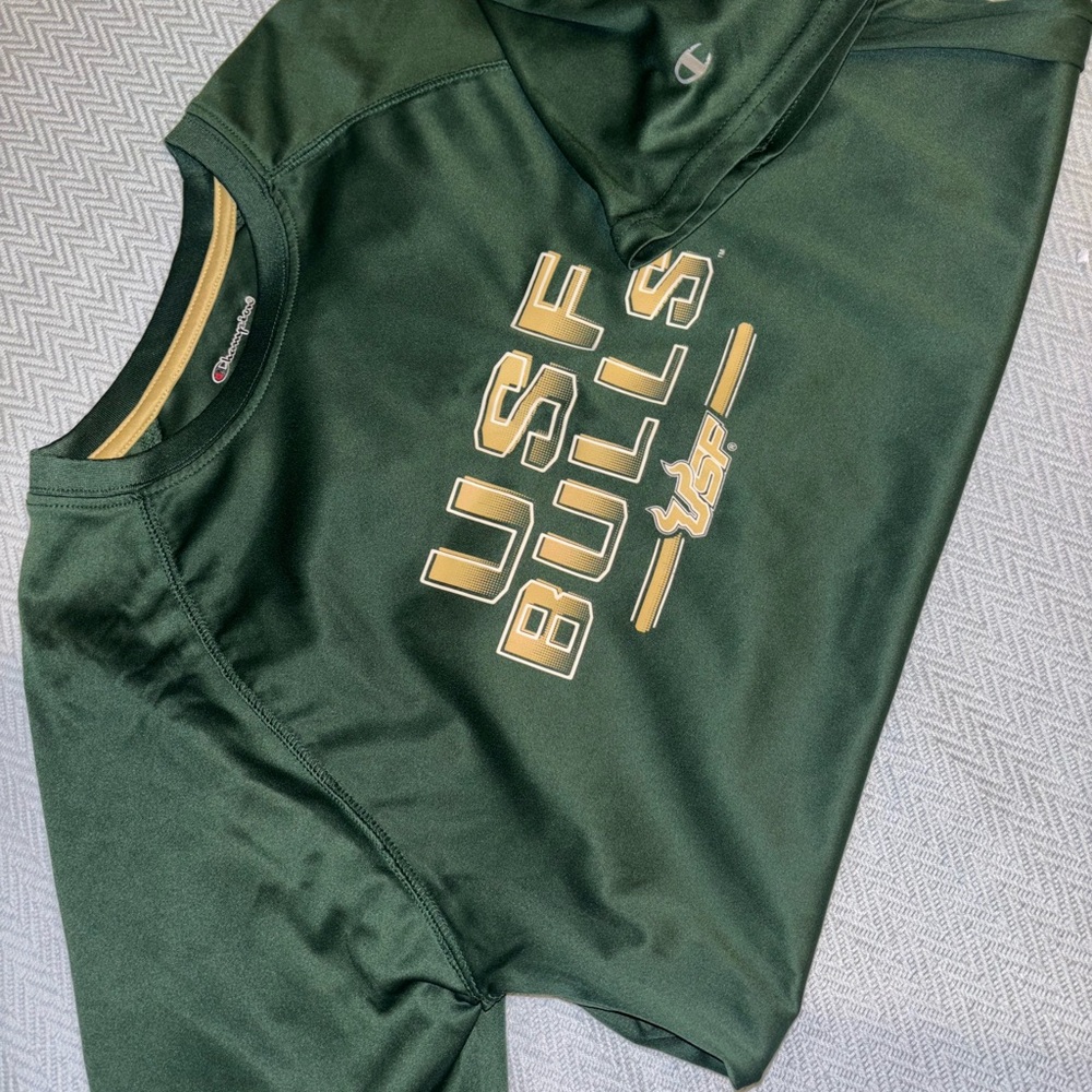 Champion USF Bulls Green Sweatshirt